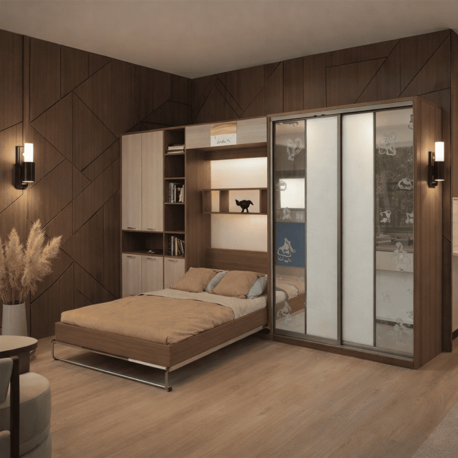 Шкаф-кровать трансформер Беладжо