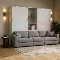 Шкаф-кровать с диваном Челли