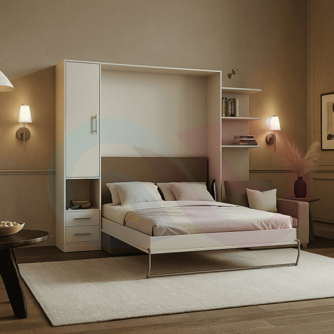 Шкаф-кровать с диваном Миа