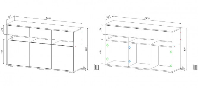 Комод Франкония-2