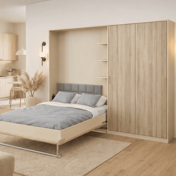 Шкаф-кровать трансформер Индиго