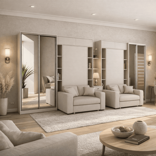 Шкаф-кровать трансформер Лига