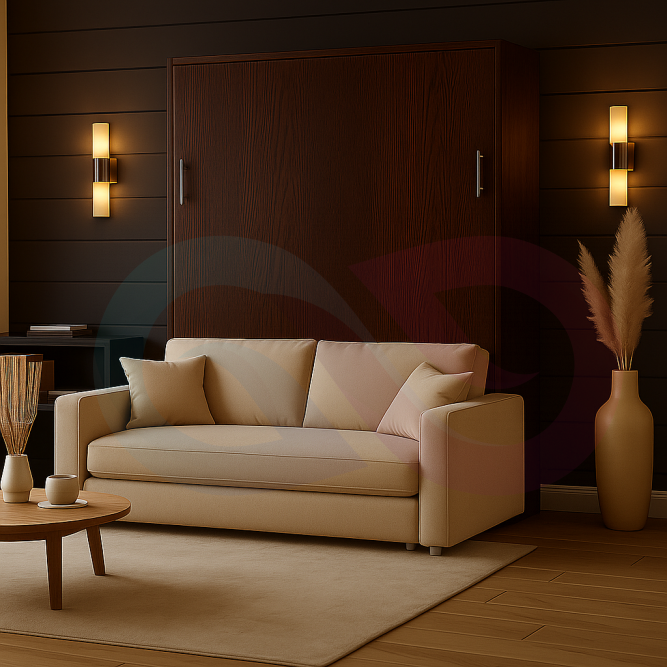 Шкаф-кровать трансформер с диваном Флай