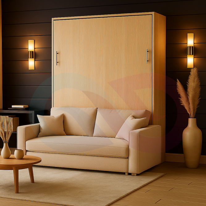 Шкаф-кровать трансформер с диваном Флай