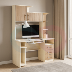 Стол с надстройкой Скай-19