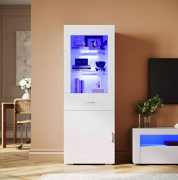 Пенал-витрина Омни