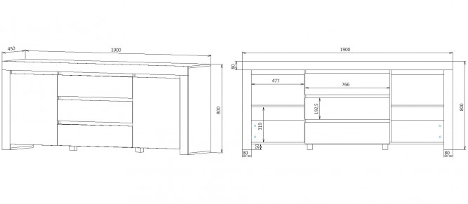 Комод Логан