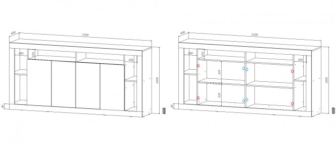 Комод Миллтон